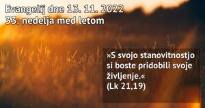 Read more about the article Nedeljska misel – 13.11.2022
