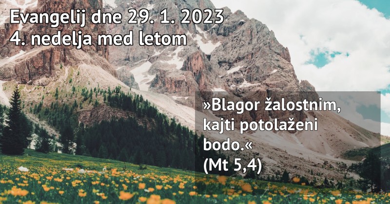 Read more about the article Nedeljska misel – 29.1.2023