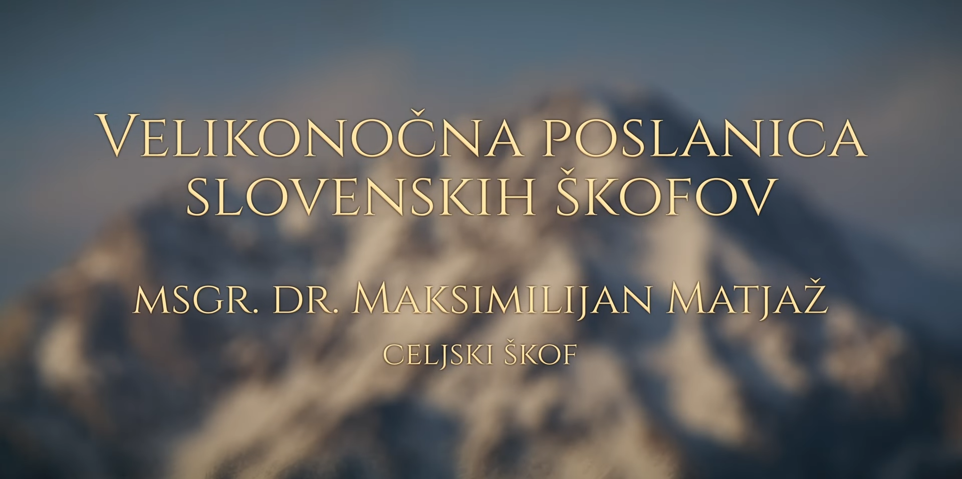 You are currently viewing Velikonočna poslanica slovenskih škofov