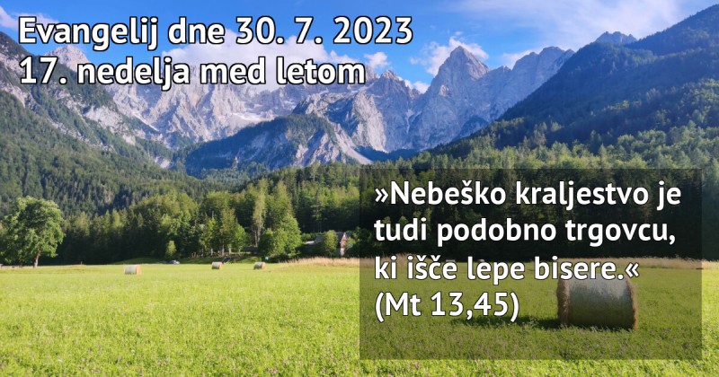 Read more about the article Nedeljska misel – 30.7.2023