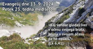 Read more about the article Nedeljska misel – 15.9.2024