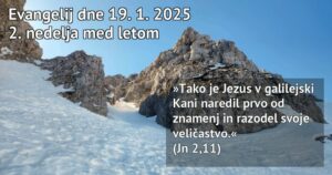 Read more about the article Nedeljska misel – 19.1.2025