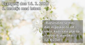 Read more about the article Nedeljska misel – 16.2.2025