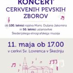 Koncert cerkvenih pevskih zborov
