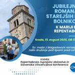 Jubilejno romanje starejših in bolnikov